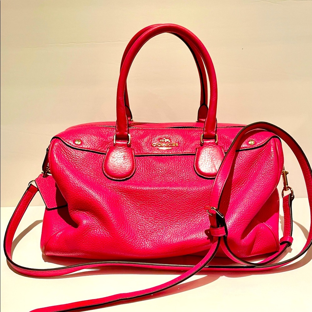 COACH leather purse